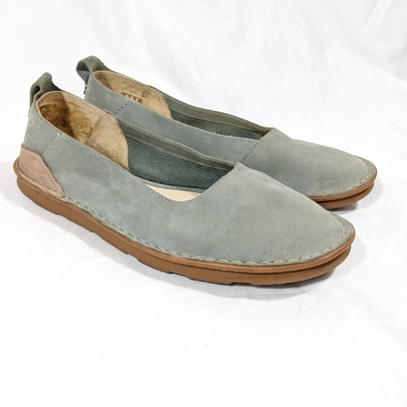 clarks light blue shoes